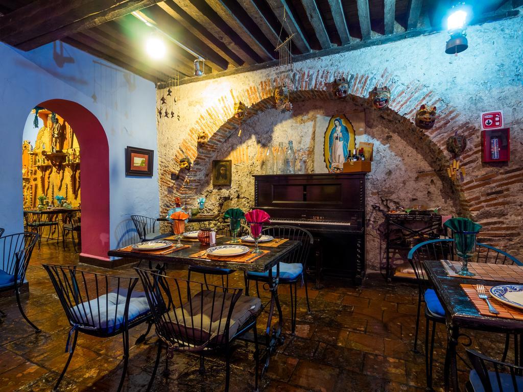 Meson Sacristia De La Compania Hotel Boutique Puebla Buitenkant foto