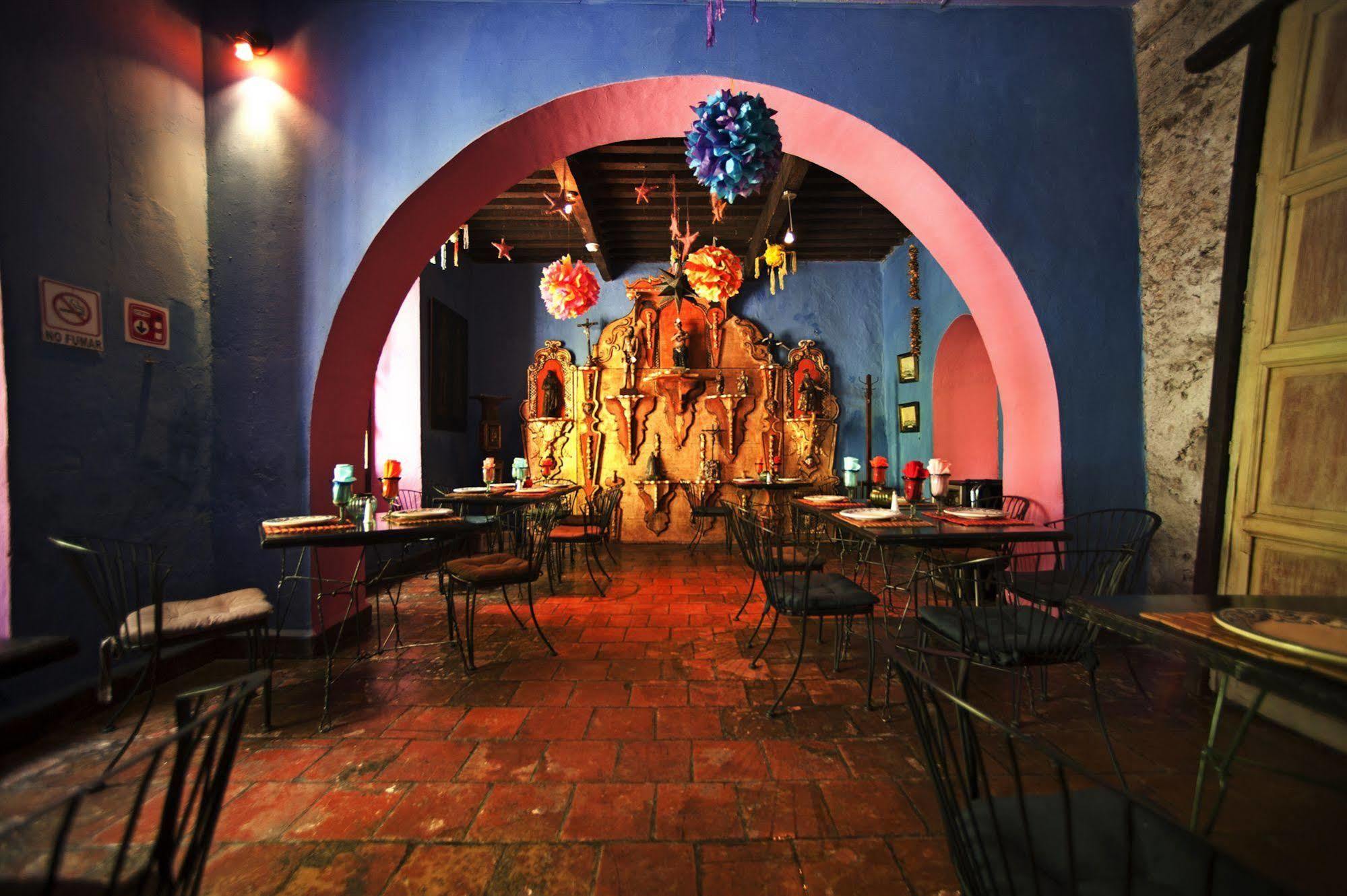 Meson Sacristia De La Compania Hotel Boutique Puebla Buitenkant foto